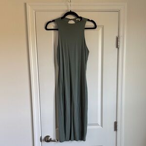 Charlotte Russe Olive Midi Dress